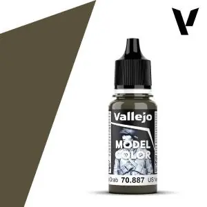 Vallejo Model Color Matt 122 - US Olive Drab 18 ml Offerta Lampo