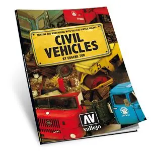 Vallejo Publications Book Civil Vehicles by Eugene Tur English Soddisfatti O Rimborsati