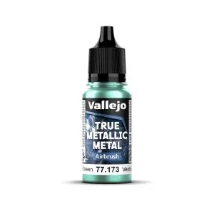 Economico Vallejo TRUE METALLIC METAL Airbrush Beetle Green - 18 ml