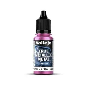 A Buon Prezzo Vallejo TRUE METALLIC METAL Airbrush Crimson Magenta - 18 ml
