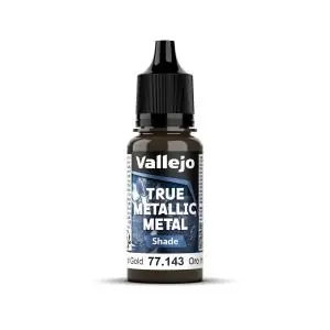 Novità Vallejo TRUE METALLIC METAL Shade Imperial Gold - 18 ml