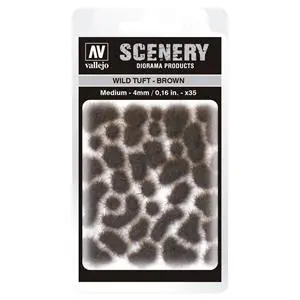 Vallejo Vallejo Scenery Scenery Wild Tuft - Brown (5 mm) M Prezzo Scontato