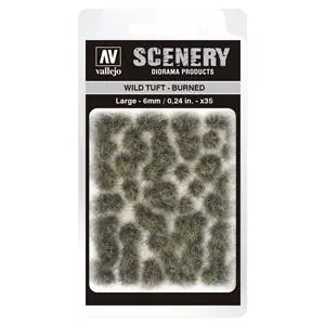 Vallejo Vallejo Scenery Scenery Wild Tuft - Burned (6 mm) L Prezzo Conveniente
