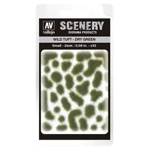 Super Prezzo Vallejo Vallejo Scenery Scenery Wild Tuft - Dry Green (2 mm) S