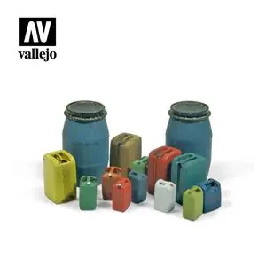 Economico Vallejo Vallejo Scenics Scenery Assorted Modern Plastic Drums 2 -