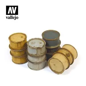 Vallejo Vallejo Scenics Scenery German Fuel Drums 1 - Novità