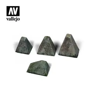 Ultima Occasione Vallejo Vallejo Scenics Scenery Höckerhindernis "Type 38" (Anti-Tank Barriers) -