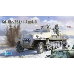 Vespid Models 1/35; Sd.Kfz. 251/1 Ausf.D Late Prod. w/Full Interior Quantità Limitata