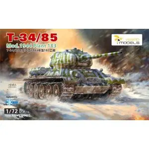 Occasione Imperdibile Vespid Models 1/72; T-34/85 Medium Tank Mod.1944 Plant 183