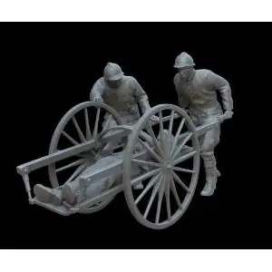 Soddisfatti O Rimborsati White Storck Miniatures 1 72; WWI French soldiers Transporting a wounded man