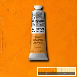Occasione Imperdibile WINSOR & NEWTON OLIO WINTON 37ML - GIALLO DI CADMIO SCURO IMITAZIONE