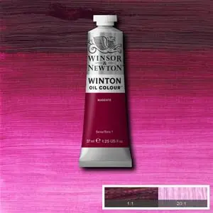 WINSOR & NEWTON OLIO WINTON 37ML - MAGENTA Quantità Limitata