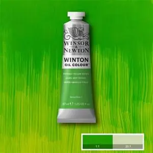 Compra Online WINSOR & NEWTON OLIO WINTON 37ML - PHTHALO YELLOW GREEN