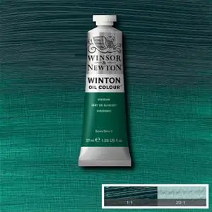 Non Perdere WINSOR & NEWTON OLIO WINTON 37ML - VERDE VERONESE IMITAZIONE