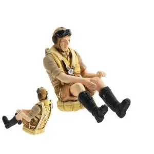 Nuova Collezione ZOUKEI-MURA 1/32; Hs 129 Forward Facing Pilot Figure