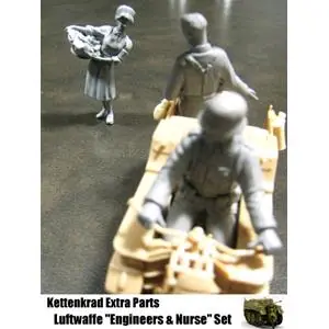 Zoukei-mura Luftwaffe "Engineers & Nurse" Set Offerta Limitata