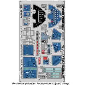 Pagamento Sicuro Zoukei-mura set fotoincisioni colorate per interni per Skyraider