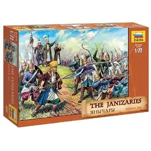 Vendita Finale ZVEZDA 1/72 Janizaries XVI-XVIII centuries AD (43 figure)
