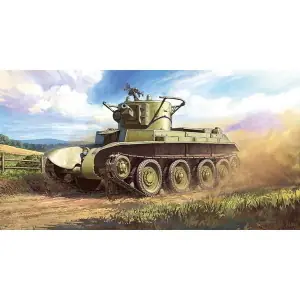 Ultimissimo Modello ZVEZDA 1 100 1 100 BT-7A Tank