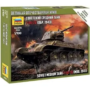 Offerta Speciale ZVEZDA 1 100 1 100 Soviet T-34/76
