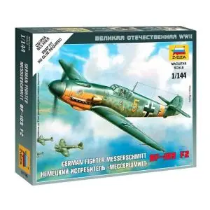 ZVEZDA 1 144 1 144 WWII Messerschmitt Bf 109 F2 Must-Have