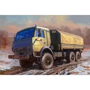 ZVEZDA 1 72 K-5350 Mustang Russian Three Axle Truck Offerta