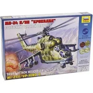 ZVEZDA 1 72 MIL MI-24V / VP Hind-E Di Tendenza