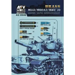 Compra Adesso AFV Club 1 35 152mm Tank Ammuntiton for M551 / M60A2/ MBT 70