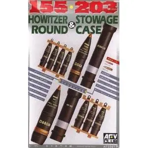 AFV Club 1 35 155mm & 203mm Howitzer Ammunition Prezzo Scontato