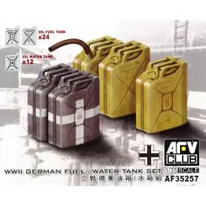 Di Tendenza AFV Club 1 35 German Fuel / Water Tank Set