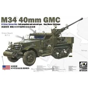 Affare AFV Club 1 35 M34 40mm Gun Motor Carriage "Korean War"