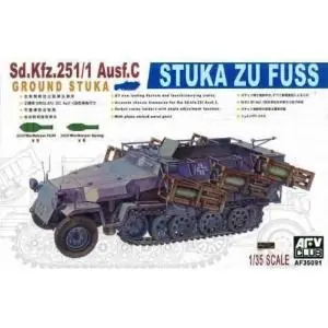 Spedizione Espresso AFV Club 1 35 Sd.Kfz. 251/ 1 Ausf. C "Stuka zu Fuß"
