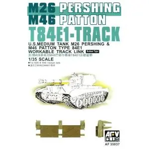 AFV Club 1 35 T84E1 Workable Track for M26 Pershing / M46 Patton Pagamento Sicuro