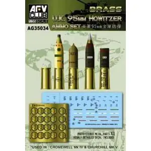 Economico AFV Club 1 35 UK 95mm Howitzer Ammo