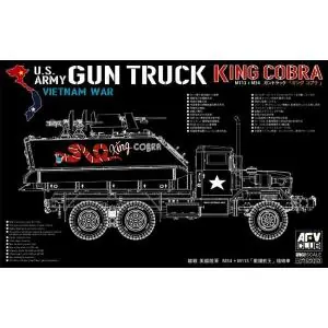Ultime Pezzi AFV Club 1 35 Vietnam war Gun Truck "King COBRA"