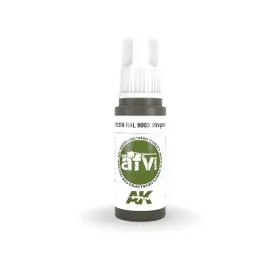 AK INTERACTIVE acrylic paint 3rd Generation 17mL - RAL 6003 Olivgrün opt.2 Ultimissimo Modello