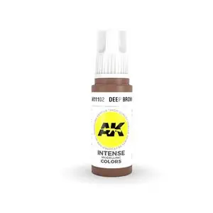 AK INTERACTIVE acrylic paint 3rd Generation Deep Brown 17ml Professionale