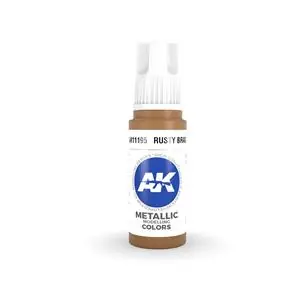 A Buon Prezzo AK INTERACTIVE acrylic paint 3rd Generation Rusty Brass 17ml