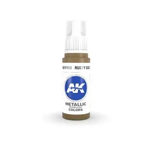 Miglior Prezzo AK INTERACTIVE acrylic paint 3rd Generation Rusty Gold 17ml