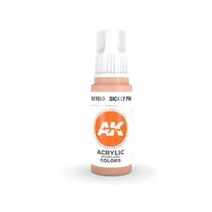 AK INTERACTIVE acrylic paint 3rd Generation Sickly Pink 17ml Economico