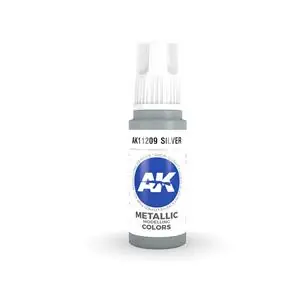 Prezzo Scontato AK INTERACTIVE acrylic paint 3rd Generation Silver 17ml