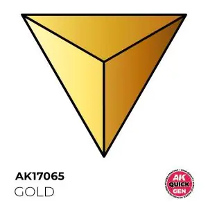Non Perdere AK INTERACTIVE acrylic paint GOLD 18 ml - QUICK GEN