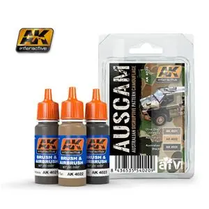 AK INTERACTIVE AUSTRALIAN CAMOUFLAGE COLOURS SET Di Tendenza