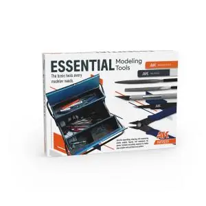 AK INTERACTIVE Essential modeling tool set, consisting of five tool families (a total of 11 pieces). Direttamente Dal Produttore