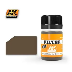 Solo Oggi AK INTERACTIVE filter for brown wood 35ml