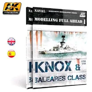 Offerta AK INTERACTIVE MODELLING FULL AHEAD 1 KNOX & BALEARES CLASS (English)