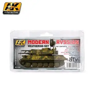 A Buon Prezzo AK INTERACTIVE MODERN RUSSIAN WEATHERING SET