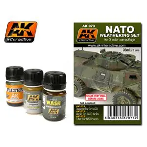 AK INTERACTIVE Nato Weathering Set Soddisfatti O Rimborsati