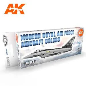 AK INTERACTIVE SET acrylic paint 3rd Generation 17mL - Modern Royal Air Force Aircraft Colors Offerta Speciale