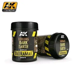 Prezzo Ridotto AK INTERACTIVE TERRAINS DARK EARTH - 250ml (Acrylic)